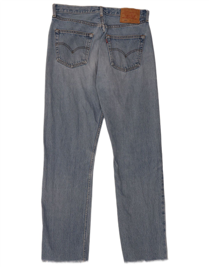 Levi's Mens 501 Straight Jeans W33 L30 Blue Cotton