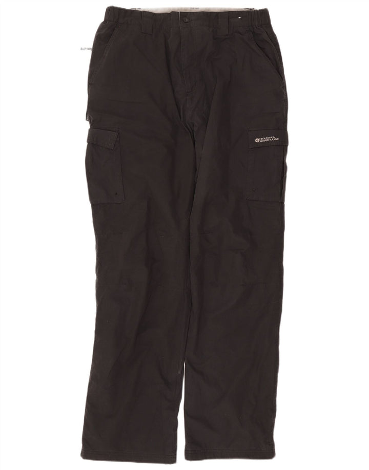 Mountain Warehouse Ανδρικό ίσιο παντελόνι Cargo W36 L32 Grey Polyester