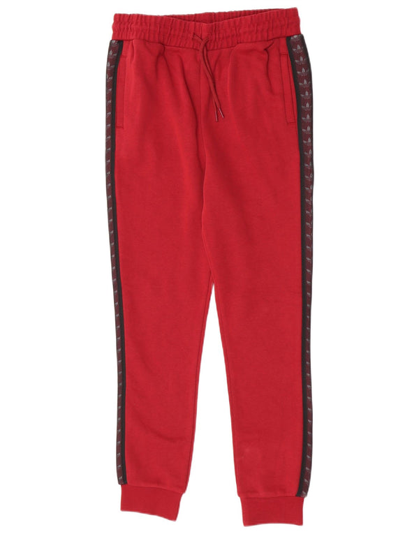 Adidas κοριτσίστικα αθλητικά παντελόνια Joggers 13-14 ετών XL μπορντό χρώμα