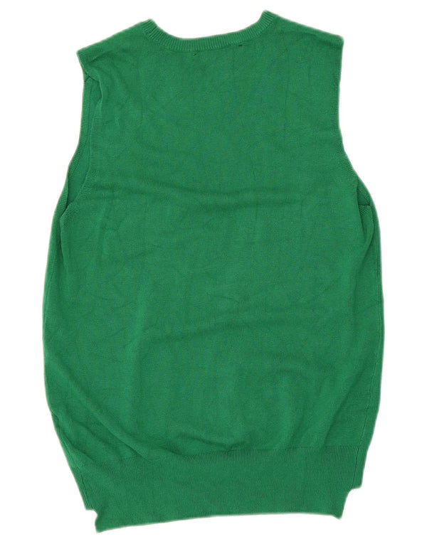Zara Γυναικείο Γιλέκο Tank Top UK 12 Μεσαία Πράσινη Βισκόζη