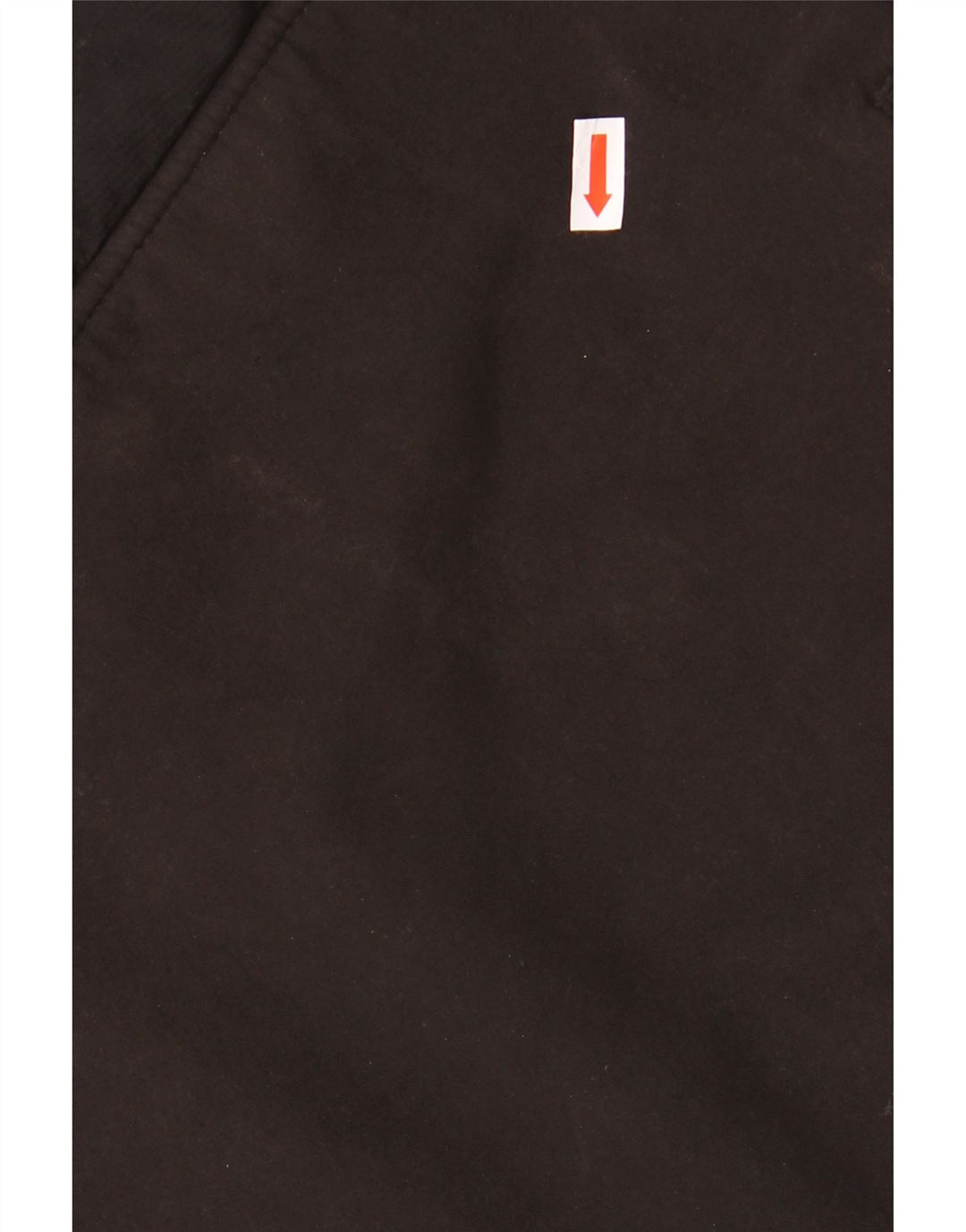 NAUTICA Ανδρική κουκούλα με φερμουάρ, μεσαίο μαύρο πολυεστέρας