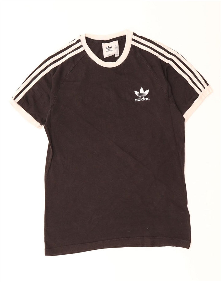 Ανδρικό T-Shirt ADIDAS Top Μικρό μαύρο βαμβακερό