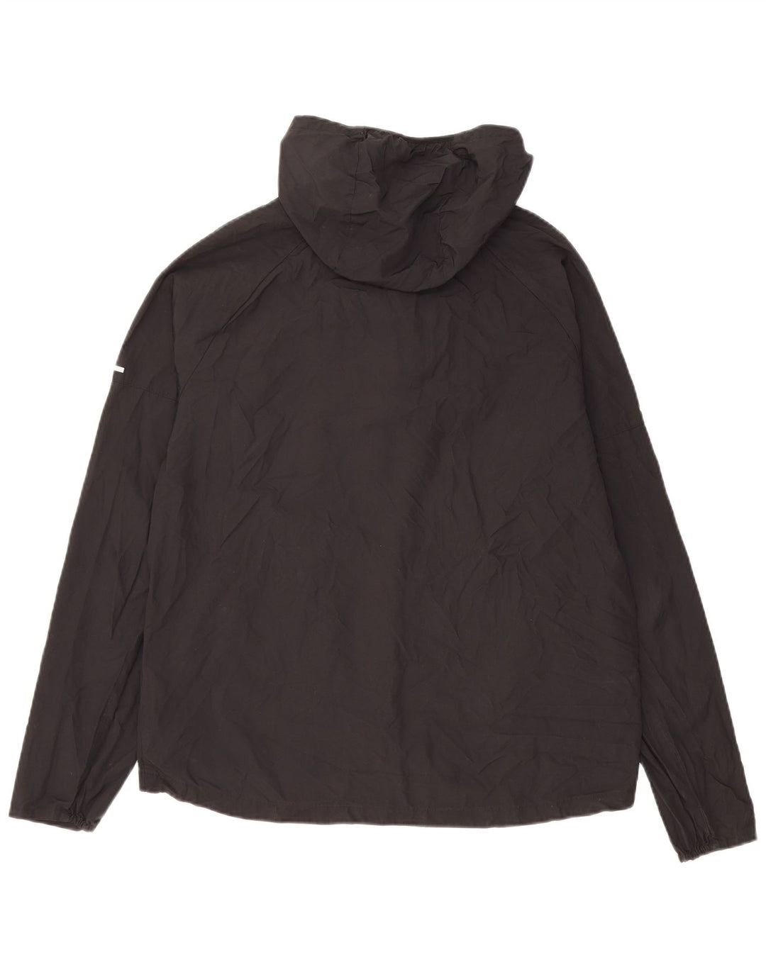 Γυναικεία αθλητική φόρμα Nike Running Hooded Top Jacket UK 14 Medium Black