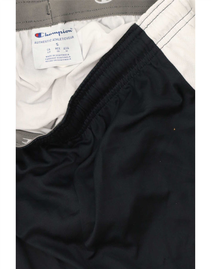 Ανδρικό αθλητικό σορτς Champion Μικρό μπλε Navy Colourblock Πολυεστέρας