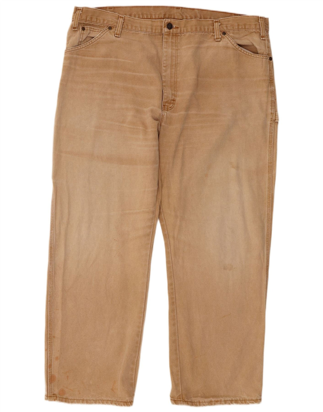Ανδρικό ίσιο παντελόνι Cargo Dickies W42 L30 Μπεζ βαμβακερό