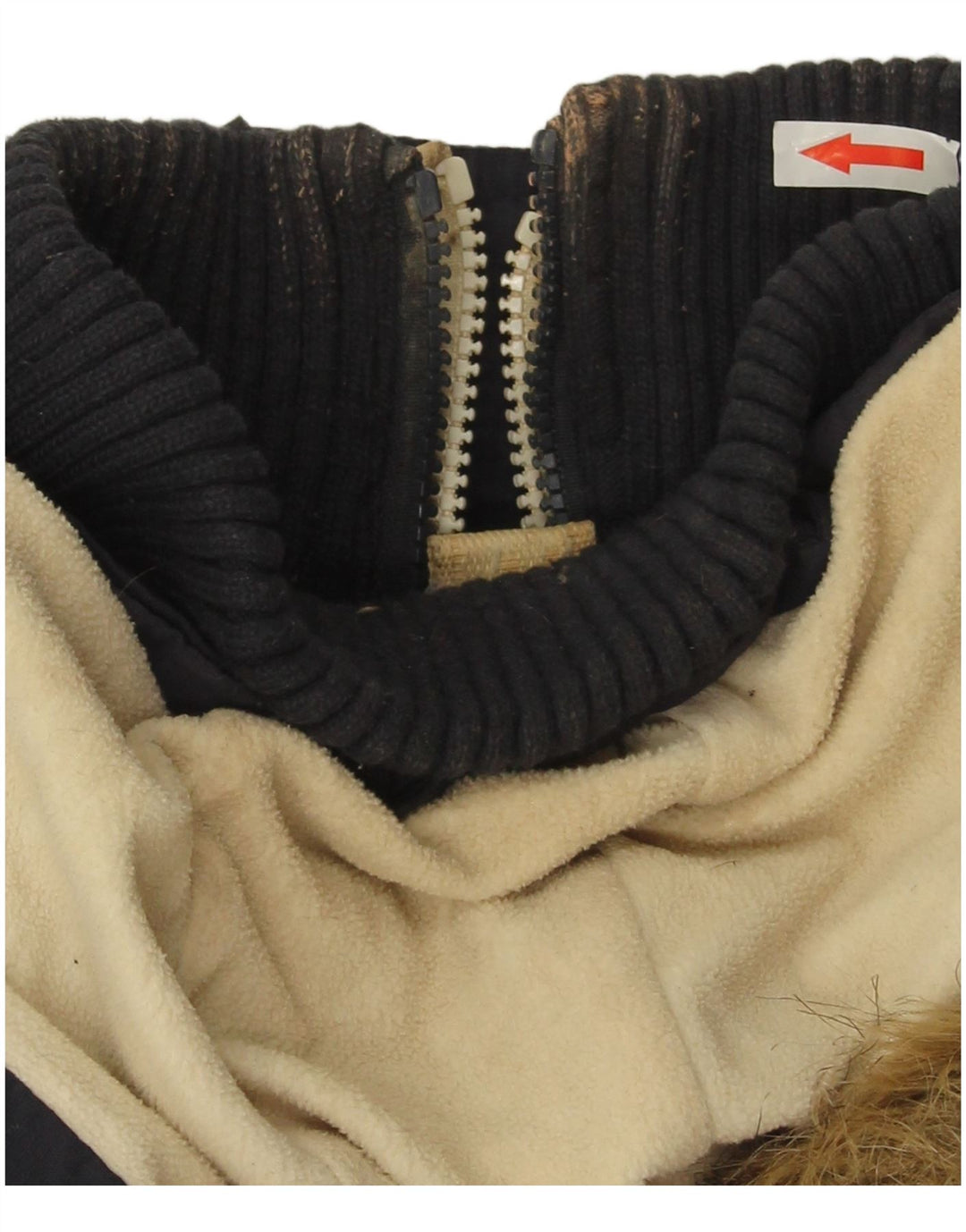 Superdry Γυναικείο Μπουφάν Windbreaker UK 14 Medium Navy Blue