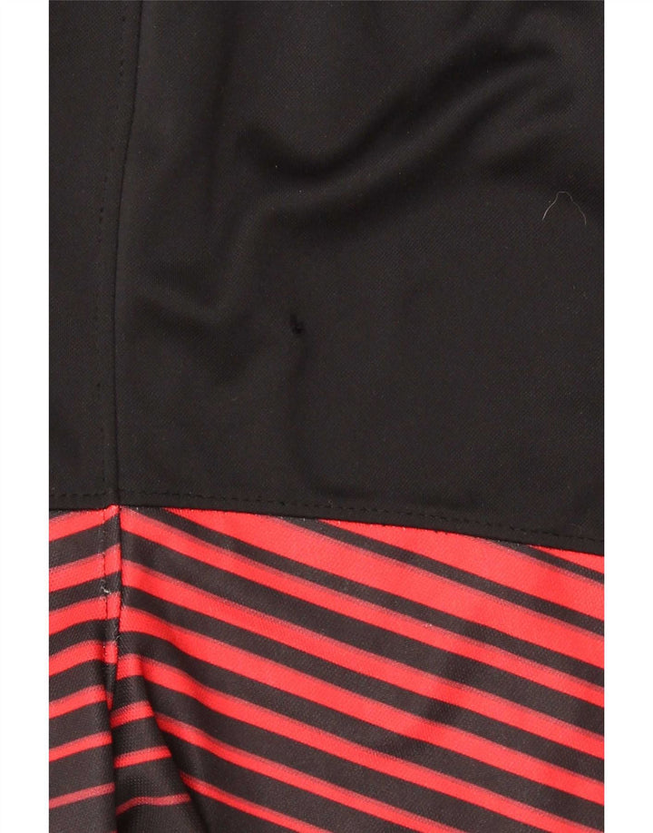 Γραφικό αθλητικό σορτς Nike ανδρικό Dri Fit, μεγάλο μαύρο ριγέ πολυεστέρα