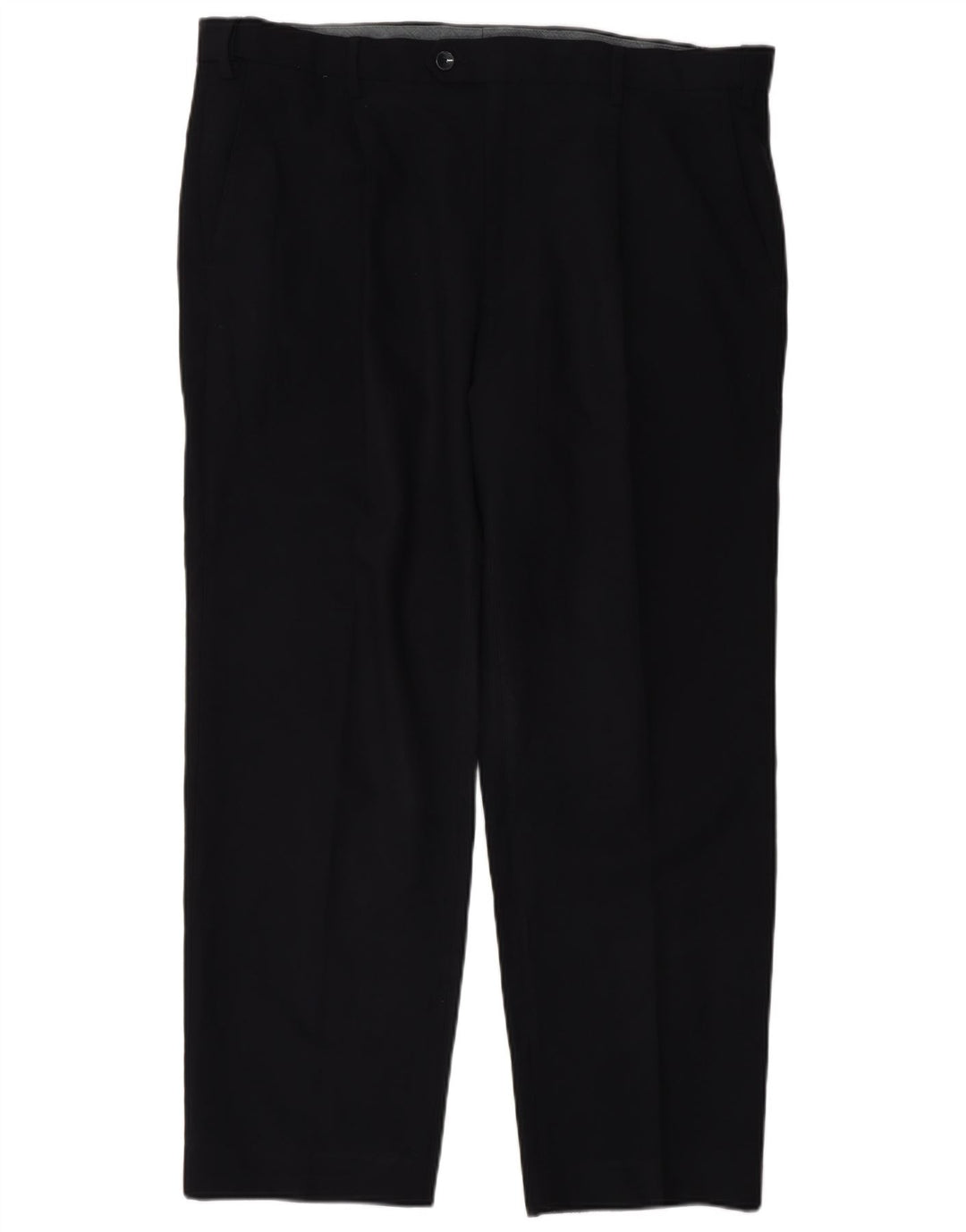 Ανδρικό κανονικό παντελόνι Marks & Spencer W38 L29 Navy Blue Polyester