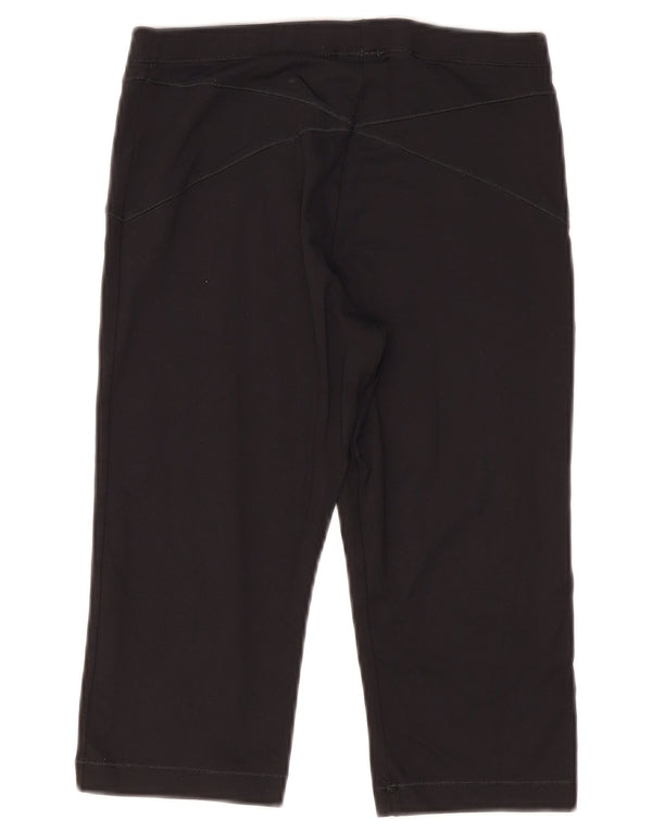 Adidas Γυναικεία Κάπρι Κολάν UK 12 Medium Black Polyamide