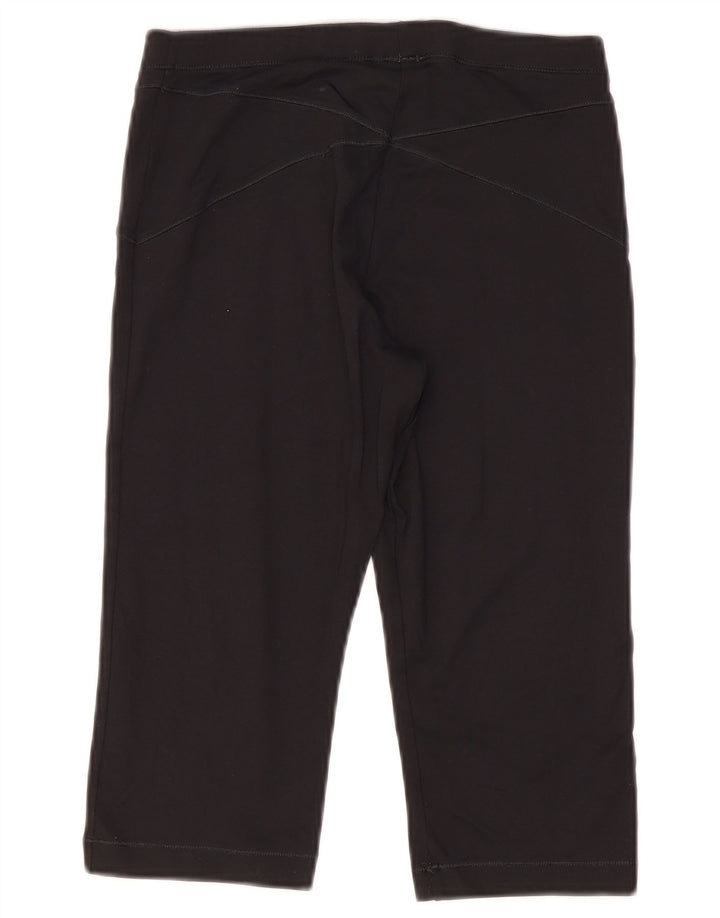 Adidas Γυναικεία Κάπρι Κολάν UK 12 Medium Black Polyamide