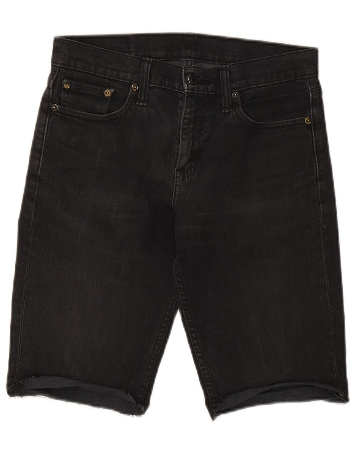 Ανδρικό τζιν σορτς Levi's 511 W30 Μεσαίο μαύρο βαμβακερό