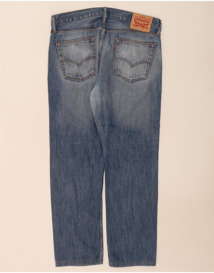 Levi's Mens 514 Straight Jeans W34 L28 Blue Cotton