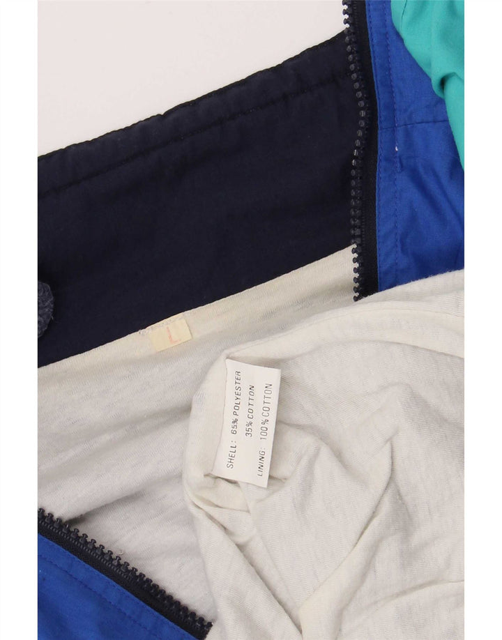 Ανδρική φόρμα Vintage Loose Fit Top Jacket Μεγάλο πολύχρωμο Colourblock
