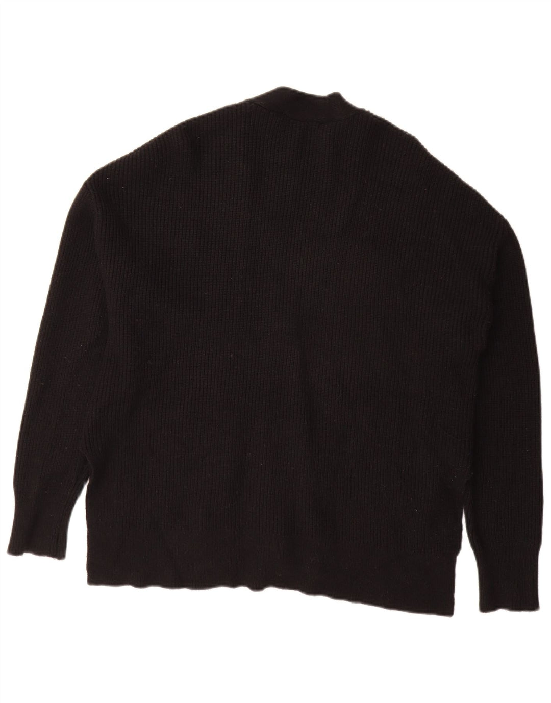Zara Γυναικείο πουλόβερ με ζακέτα UK 10 Small Black