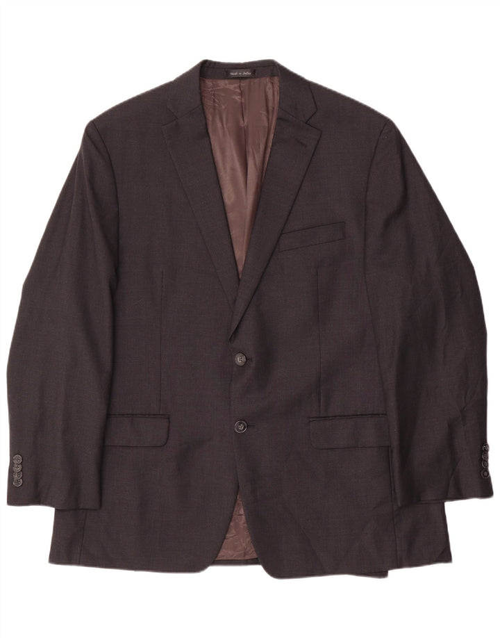 Calvin Klein Ανδρικό σακάκι με 2 κουμπιά UK 40 Large Grey Wool