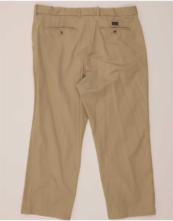 Marks & Spencer Ανδρικό ίσιο παντελόνι Chino W40 L29 Μπεζ βαμβακερό