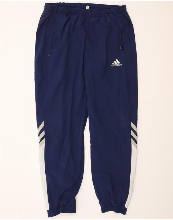 Ανδρική φόρμα ADIDAS Παντελόνι Joggers UK 44/46 Large Navy Blue Polyester