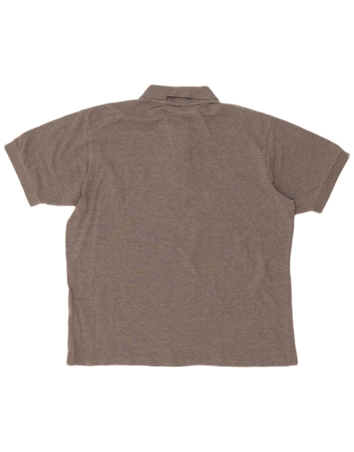 Ανδρικό πουκάμισο Lacoste Classic Fit Polo Μέγεθος 7 Μεγάλο βαμβακερό γκρι