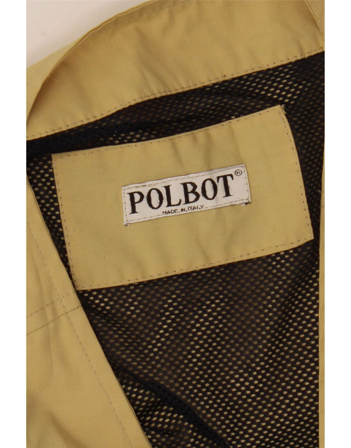 Polbot Mens Utility Gilet UK 42 XL Beige