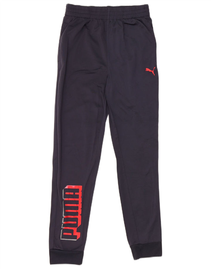 Παντελόνι αθλητικής φόρμας PUMA Boys Graphic Joggers 13-14 ετών Large Navy Blue