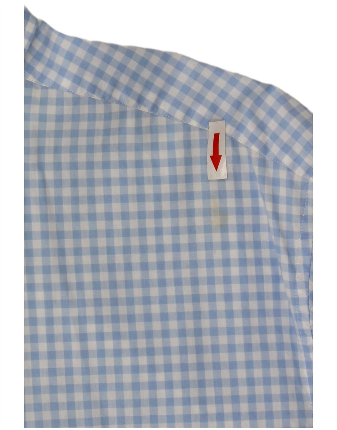 Ανδρικό πουκάμισο Gant Regular Fit Size 45/46 18 2XL Blue Gingham Cotton