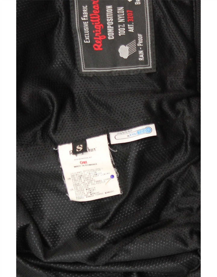 Ανδρικό μπουφάν βροχής Refrigiwear UK 36 Small Navy Blue Colorblock Πολυαμίδιο