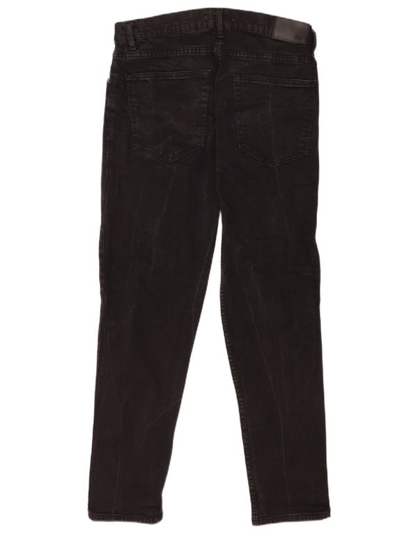 Zara Ανδρικό Slim Jeans EU 44 Large W34 L29 Μαύρο βαμβακερό