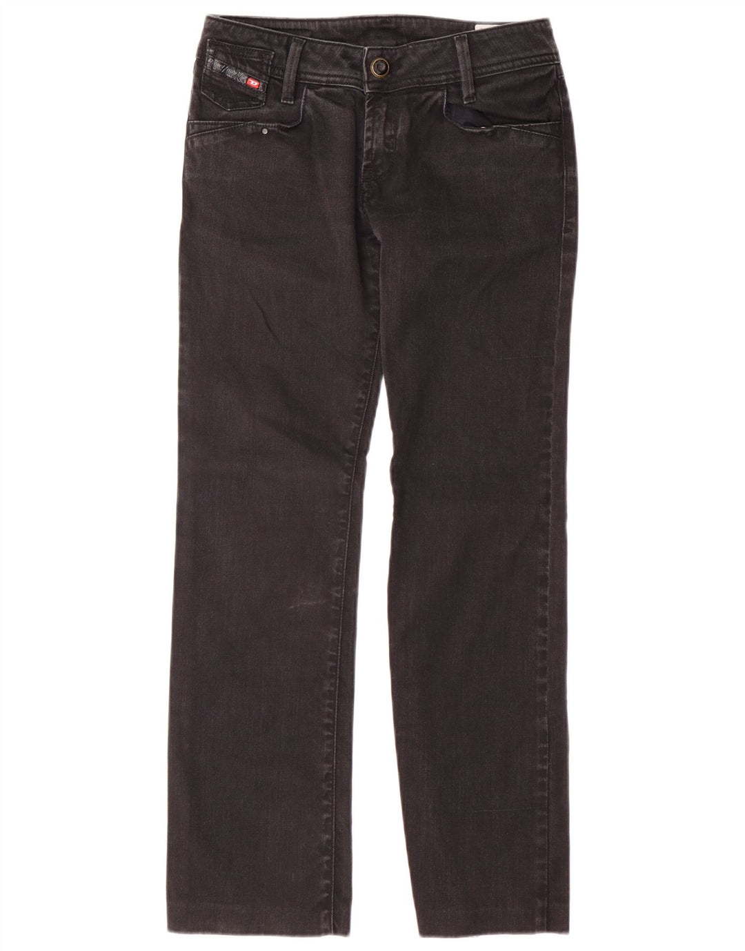 Diesel Γυναικείο Τζιν Totta Straight W25 L27 Μαύρο βαμβακερό