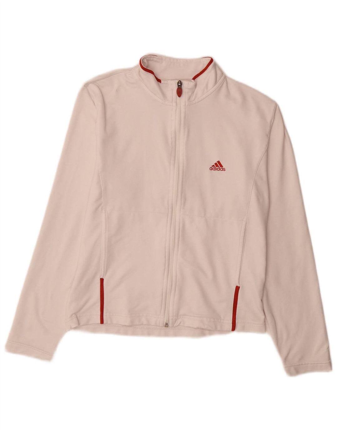 Ανδρική φόρμα Adidas Top Jacket UK 12 Medium White Polyester