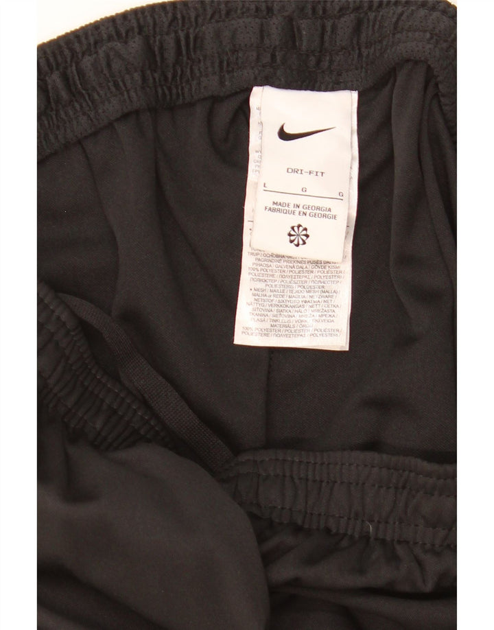 Ανδρική φόρμα φόρμας Nike Dri Fit Παντελόνι με μεγάλο μαύρο χρώμα από πολυεστέρα