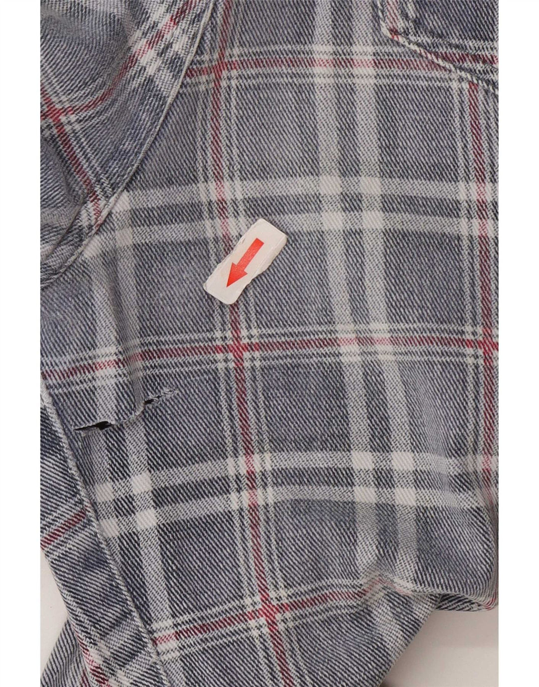 Extreme γυναικείο κωνικό τζιν W26 L29 Blue Check Cotton