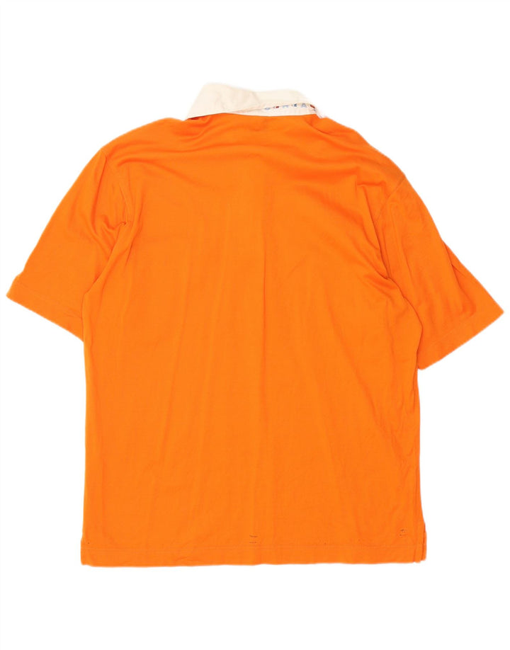 Ανδρικό πουκάμισο ράγκμπι πόλο PAUL & SHARK μεσαίο πορτοκαλί