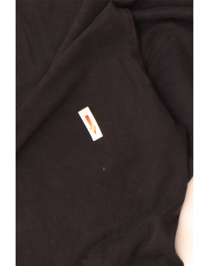 Ανδρικό T-Shirt Puma Τοπ μεσαίο μαύρο βαμβακερό