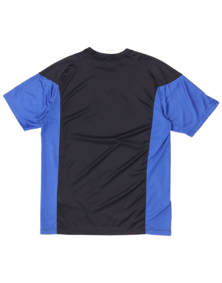 Ανδρικό γραφικό μπλουζάκι Nike Dri Fit Top μεγάλο μπλε ναυτικό πολύχρωμο πολυεστέρας