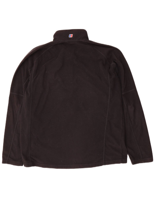 Berghaus Ανδρικό φερμουάρ Fleece Jumper XL Μαύρο Πολυεστέρας