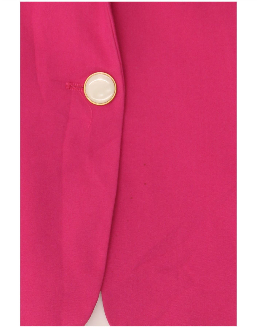 Zara Γυναικείο Μπουφάν 1 Κουμπί Blazer UK 10 Small Pink Polyester