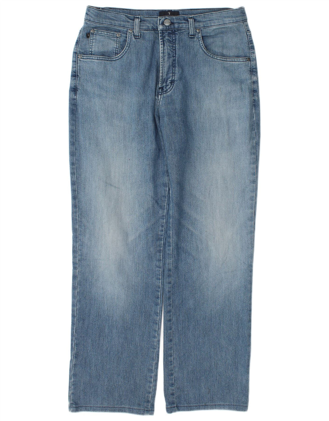 Ανδρικό τζιν Trussardi ίσιο W32 L30 Μπλε βαμβακερό