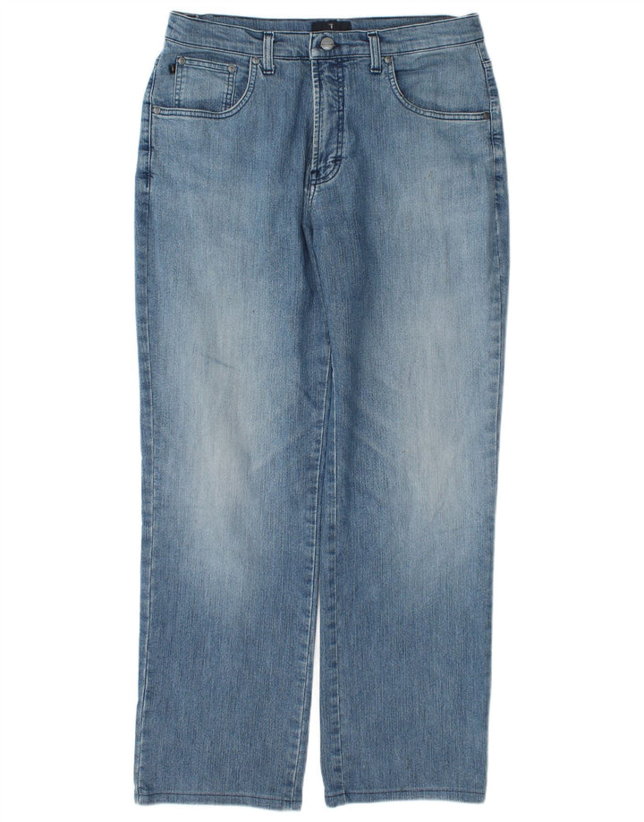 Ανδρικό τζιν Trussardi ίσιο W32 L30 Μπλε βαμβακερό