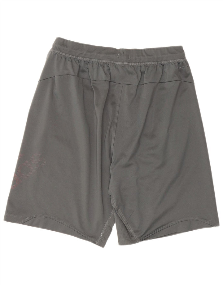 Ανδρικό γραφικό αθλητικό σορτς Adidas Small Grey Polyester