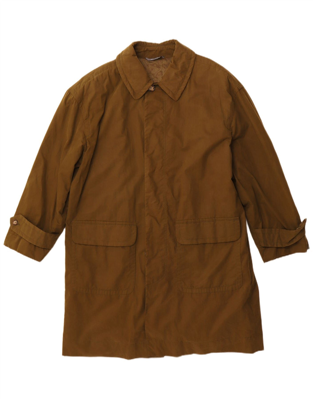 BYBLOS Ανδρικό Πανωφόρι IT 50 Μεγάλο Χακί Βαμβακερό