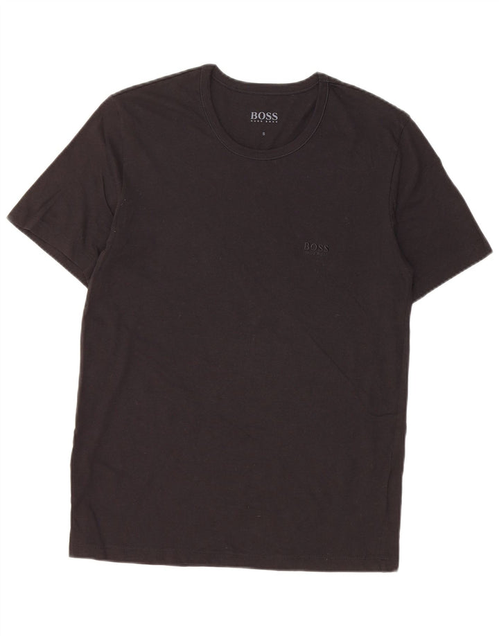Ανδρικό T-Shirt Hugo Boss Top Μικρό μαύρο βαμβακερό