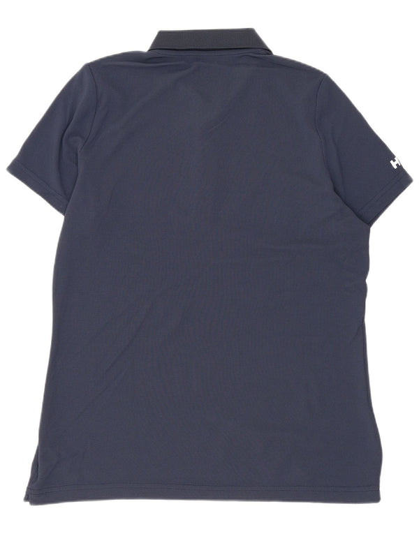 Helly Hansen γυναικείο μπλουζάκι πόλο UK 14 Medium Navy Blue Polyamide