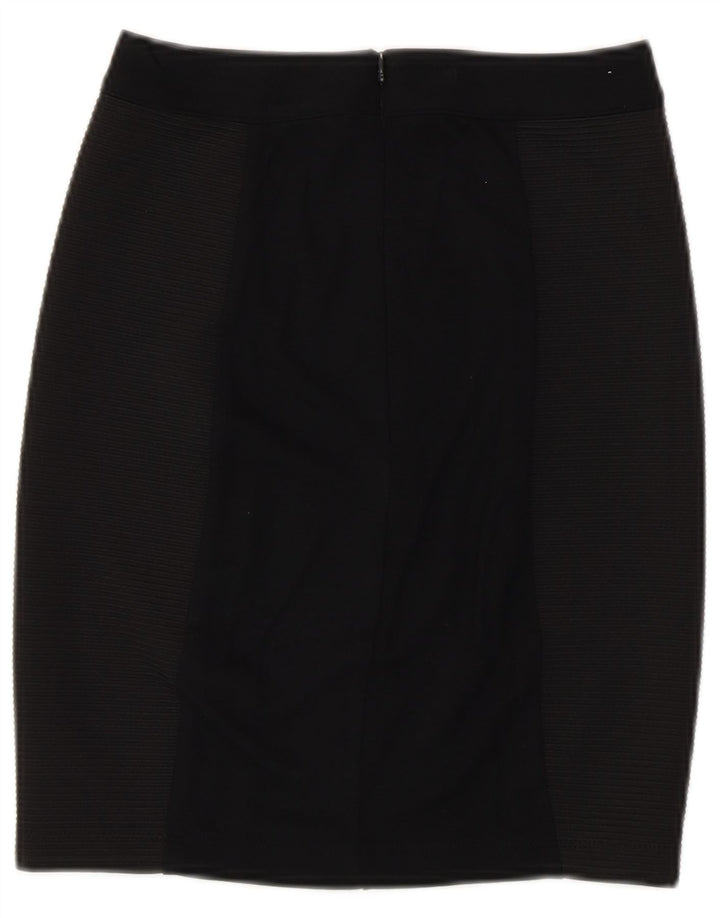 Γυναικεία Pencil Φούστα Γαλλικής σύνδεσης UK 8 Small W26 Black Polyester