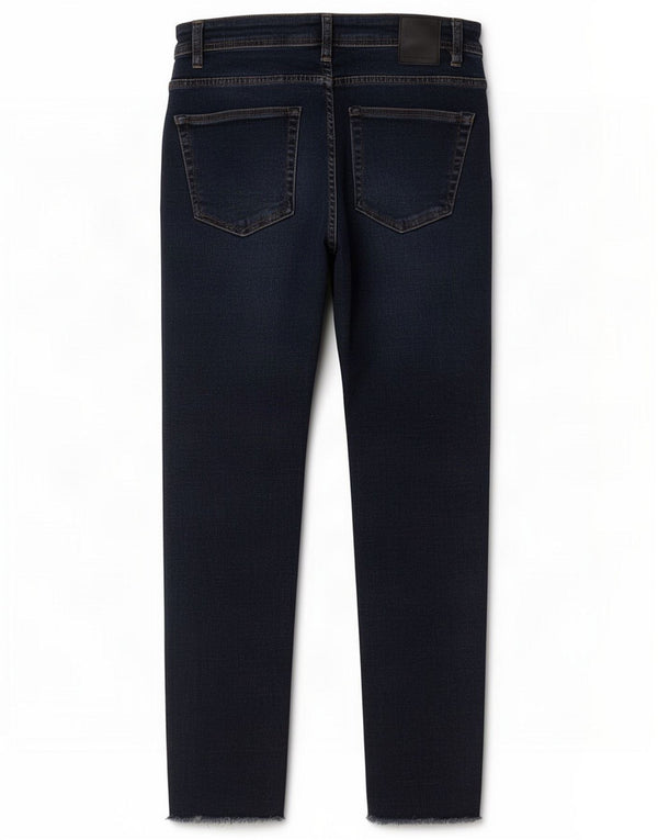 Zara Ανδρικά Skinny Jeans EU 40 Medium W31 L28 Navy Blue Cotton
