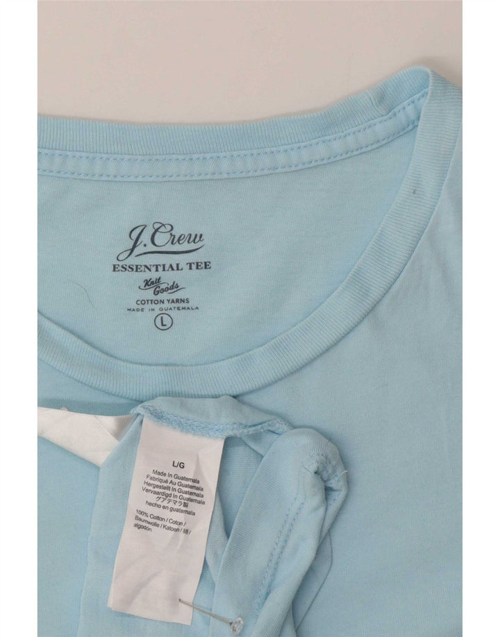 J. Crew Ανδρικό T-Shirt Top μεγάλο μπλε βαμβακερό