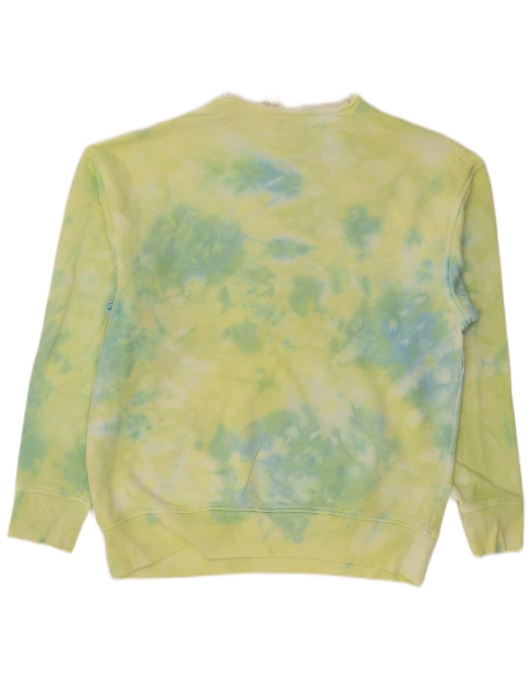 Levi's Ανδρική Χαλαρή Γραφική Φούτερ Jumper Μεσαία Πράσινη Βαφή Βαμβακερή Γραβάτα