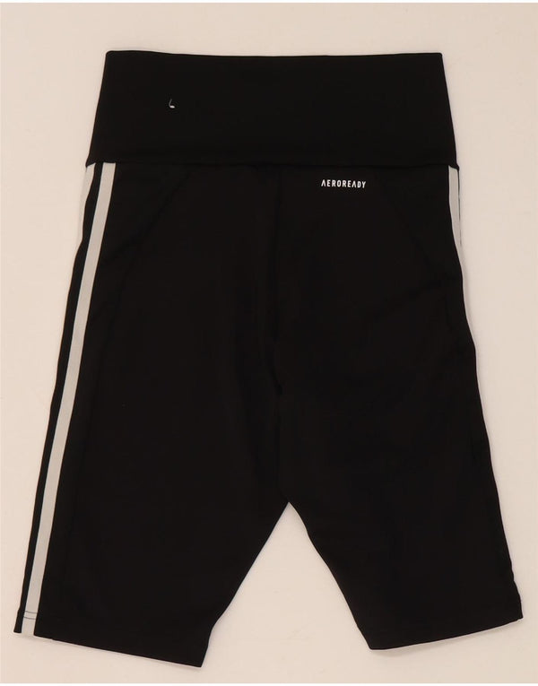 Γυναικείο αθλητικό σορτς Adidas UK 4/6 XS μαύρο πολυεστέρα