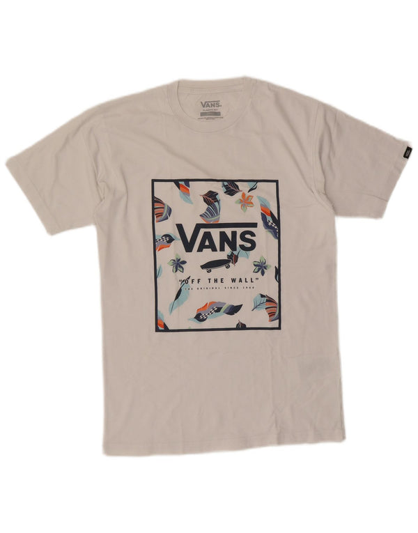 Ανδρικό T-Shirt Vans Classic Fit Top Μικρό λευκό βαμβακερό