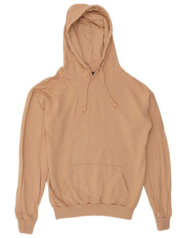 Lipsy Γυναικείο Hoodie Jumper UK 10 Small Beige βαμβακερό
