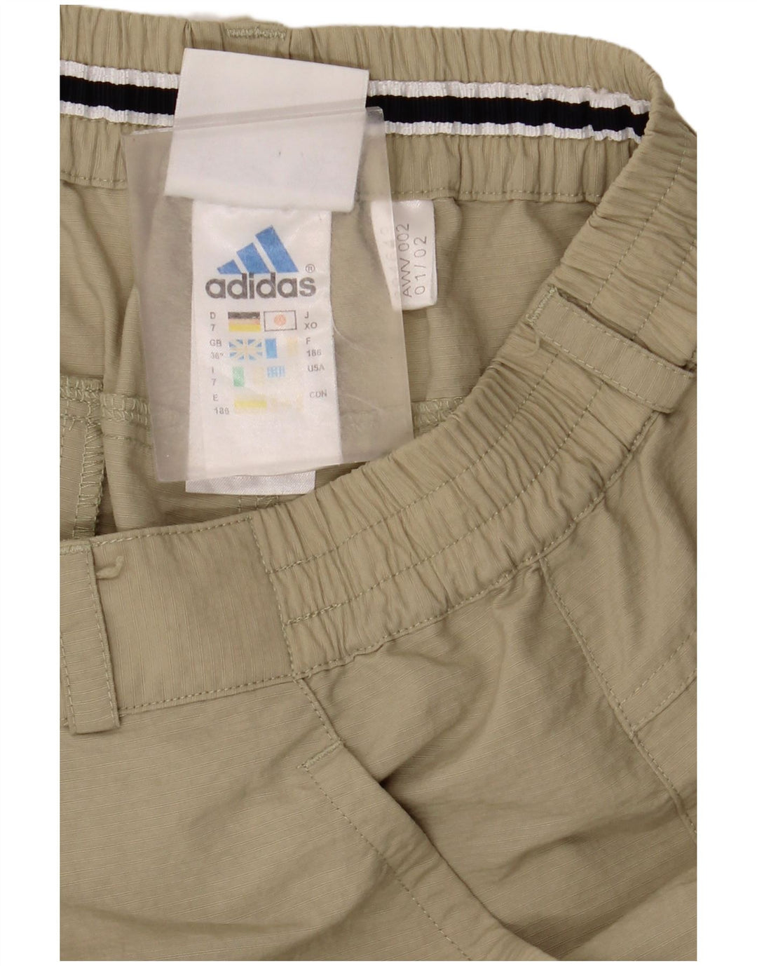 Ανδρικό σορτς Chino Adidas W36 Large Beige Polyamide